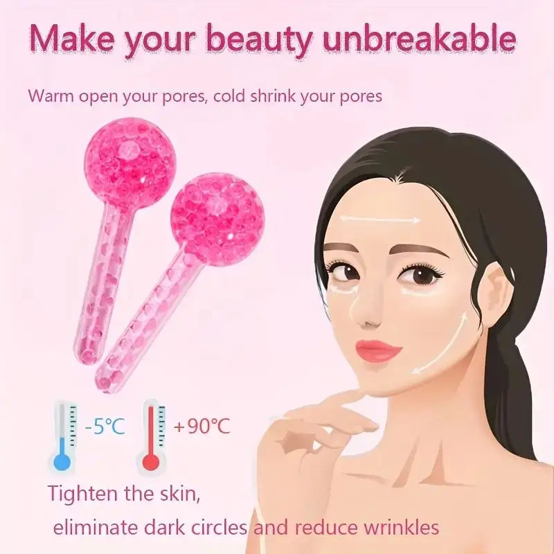 Ladies facial treatment with puck