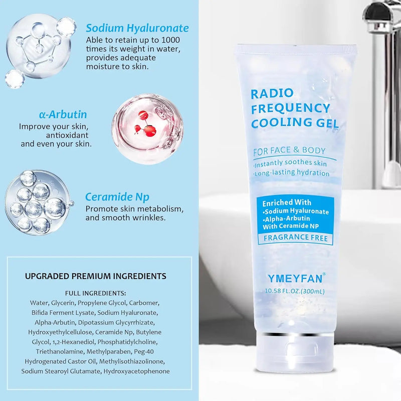 Facial massager gel
