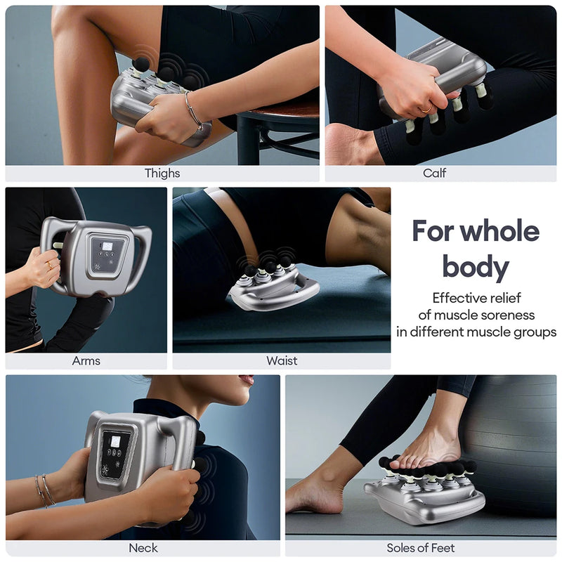 Body Massage Gun with 24 Heads