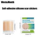 1 Roll Silicone Scar Sheets