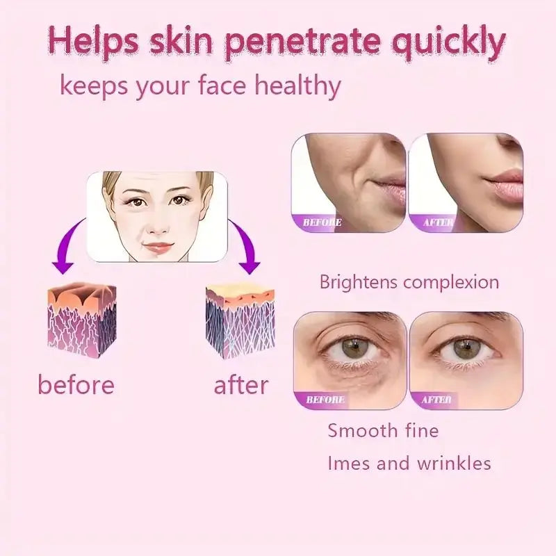 Ladies facial treatment with puck